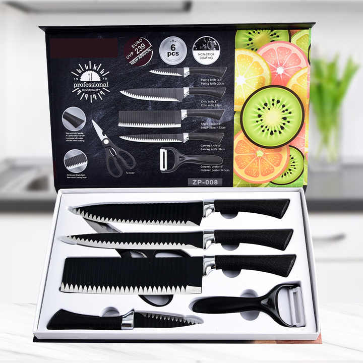 Premium Zepter 6-Piece Stainless Steel Kitchen Tool Set