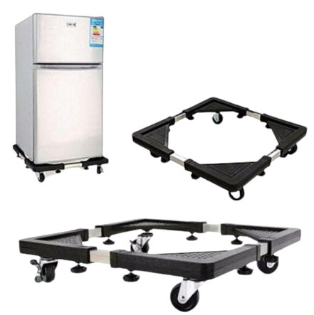 Multifunction Movable Washing Machine Base Fridge Stand