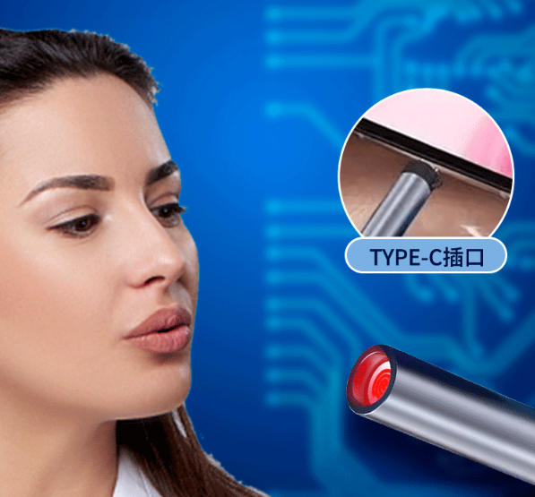 Mini Rechargeable Lighter - Portable Wireless Ignition, Smart Type-C Charging, Compact Metal Design Mini Lighter